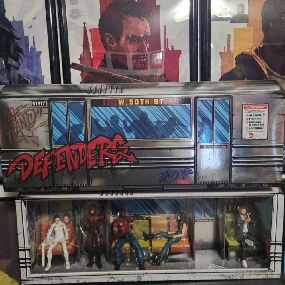 The Defenders Rail Authority Marvel Legends 5 Pack